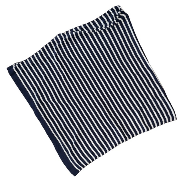 Lilly Pulitzer Navy & White Stripe Poncho Sweater or Wrap - Picture 2 of 2